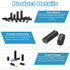 200 4mm 2mm 3mm 5mm PATIKIL Pcs LED Spacer, OD Height Double Pit LED Holder Socket Light Emitting Diode Light Isolation