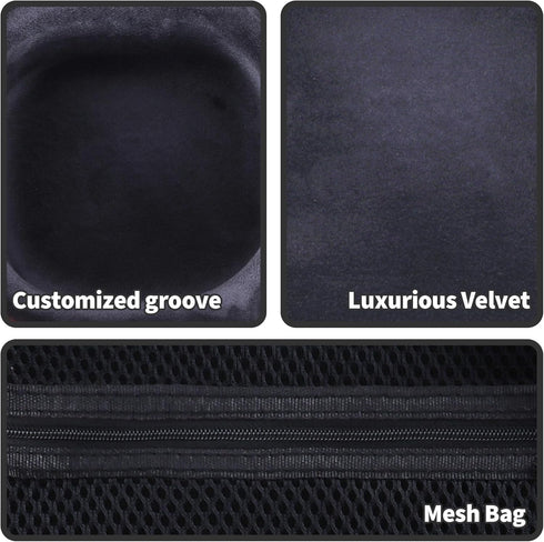 Storage Case Compatible with Walker's Razor Slim Shooting Hearing Protection Electronic Earmuffs