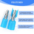 Qibaok 320PCS Heat Shrink Bullet Connectors Kit, Female & Male Bullet Butt Terminals for Waterproof Electrical