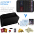 ENGPOW Expanding File Folder with Multi-Function Pockets, Fireproof Document Organizer, Letter A4 Size