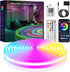 Neon RGB Rope Lights,IP67 Waterproof,Flexible Led Rope Lights,Control with App/Remote,Music Sync,for Gaming
