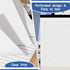 Legal Pads - 6 Pack of Note Pads, 6 x 9 Inch, 21lb Thick Paper, 30 Sheets, College Ruled, 29 Lines, Writing Pads for