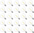Jslinter G40 LED String Light Bulbs Replacement, 5000K Daylight, 1W (11W Equivalent), Shatterproof E12 Base, Vintage