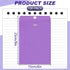 Geyee 100 Pcs Clasp Envelopes, Manila Gummed Mailing Envelopes for Home Office Business Supplies (Purple, 6 x 9 Inch)
