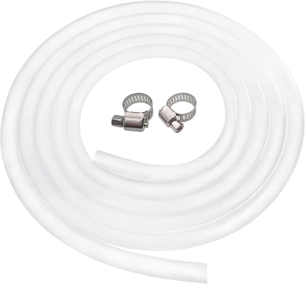 ZAOJIAO Home Brewing and Winemaking Silicone Tubing, 10mm(3/8 inch) ID x 14mm