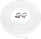 ZAOJIAO Home Brewing and Winemaking Silicone Tubing, 10mm(3/8 inch) ID x 14mm