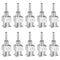 PATIKIL 10 Pcs 17G Bent Blunt Tip Dispensing Needles for Liquid Inks and Adhesives