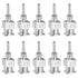 PATIKIL 10 Pcs 17G Bent Blunt Tip Dispensing Needles for Liquid Inks and Adhesives