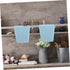 5Pcs Cabilock Wall-Mounted Storage Baskets Hanging Organizer for Kitchen Bathroom and Office Sturdy Plastic Hanging Cup