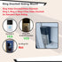 Video Doorbell Mounting/Adapter Plate with Hardware - Vinyl Siding Angle Adjustment for Ring 2, Ring 3, Ring 3 Plus