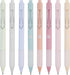 Pastel Colored Gel Pens 8 Pack - Aesthetic Cute Pens with Smooth Writing for Journaling and Bible Note Taking