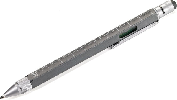 Troika Construction Ballpoint Pen, Metallic Anthracite