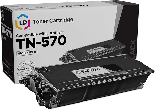 LD Products Compatible High Yield Toner Cartridge for Brother TN-570 (Black) - Replacement for Multiple Models