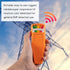 LED EMF Meter Portable Counter, Magnetic Field Detector for Ghost Hunting Paranormal Equipment Tool - Orange
