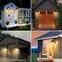 3 Solar Barn Light, Solar Wall Sconce Light Outdoor with Lighting Modes & Motion Sensor, Waterproof Farmhouse Light