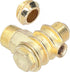 Air Compressor Check Valve, 3 Way Zinc Alloy, G1/2 G3/4 M10 Male Thread Non-Return Tool