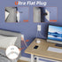 CIRKULYX Kit,2 Outlets,7.8ft Outlet Relocation Kit,in Wall Cable Management AC+USB-A+USB-C,Power Relocation Kit