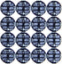 100pcs WS2812B 5050 5V ALITOVE Addressable Smart RGB LED Pixel Light on Black Heat Sink PCB Board DC Compatible