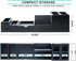 Excello Global Products Magnetic Desk Organizer with 6 Removable Compartments for Office Supplies