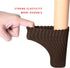 16 Set, PCs Furniture Leg Socks - High Elastic Knitted Chair Leg Floor Protectors, Coffee Thickening Chair Leg Covers