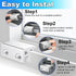 Locks,10 Sets Window Sliding Window Locks with Key, Window Locks for Up and Down Windows,Easy to Install Vertical