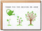 KrysDesigns Thank You For Helping Me Grow Card - Appreciation Card For Teacher