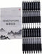 Fengtaiyuan AD038P18 - Retractable Gel Pens, 0.38mm, Black Ink, Ultra Fine, Writing Smooth, 18 Pack