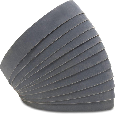 Red Label Abrasives 1 X 30 Inch 400 Grit Sanding Belts, Industrial Grade Silicon Carbide, 12 Pack