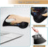 Keyboard Wrist Rest and Mouse Pad Wrist Support Set, Ergonomic Gel Mouse Pad with Non-Slip Base for Easy Typing
