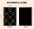 Knibeo Black Cat Notebook, Cute Spiral Journal for Cat Lovers Girls Women, Cat Mom Gifts, 5.5x8.3
