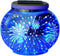 Idearsen Color Changing Solar Powered Glass Ball Led Garden Lights, Rechargeable Solar Table