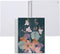 Erin Condren 7"x9" Dot Grid Platinum Spiral Notebook, Bold Blooms Cover, 160 Dot Grid Pages, 5 mm for Journaling, Art,