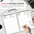 Account Budget Planner - Monthly Budget Book with Expense Tracker Notebook, Undated Bill Organizer & Finance Planner