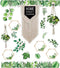 Schoolgirl Style Simply Boho Bulletin Board Set—Home Sweet Classroom Macrame Header, Leaf Border Trims, 58 pc