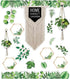 Schoolgirl Style Simply Boho Bulletin Board Set—Home Sweet Classroom Macrame Header, Leaf Border Trims, 58 pc