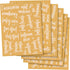Talented Kitchen Bathroom Organization Labels, 192-Pack White Script Various Sizes, Clear Vinyl Water-Resistant