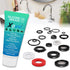 Food Grade Silicone Grease Lubricant, 4-Pack 1 oz Tubes for Plumber Faucet Valve O-Rings Kit