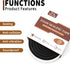 Yotache Foam Weather Stripping Adhesive, 2" x 3/8", Neoprene Window Foam Tape, 6.5 Feet Long