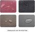 Enyuwlcm Stylish Simple Waterproof Pencil Bag, Small Square Fabric Pencil Case Black and Gray 2 Pack