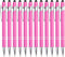 PASISIBICK 12 Pieces Pink Ballpoint Pen with Stylus Tip, 2 in 1 Premium Metal Stylus Pen for Touch Screens (12 PCS Pink)