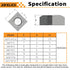 Juvielich 200pcs M3-0.5 M3 M3x0.5mm 304 3D Square Nuts, Stainless Steel Square Nut, SS Tiny Nuts, Metric Coarse Thread