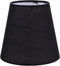 DOITOOL 1pc Fabric Lampshade Black Home Decor Black Floor Lamp White Candles