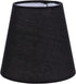 DOITOOL 1pc Fabric Lampshade Black Home Decor Black Floor Lamp White Candles