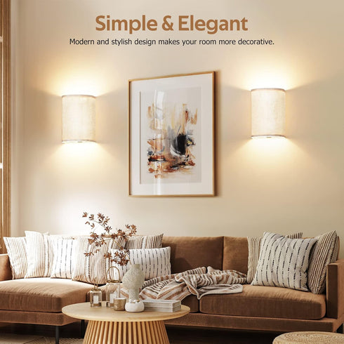 Set 3 Dimmable Wall Sconces of Two, Battery Operated Wall Sconces Colors Changeable Wall Lights Fixtures with Remote