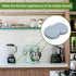 Appliance Sliders for Kitchen, Self Adhesive Small Appliance Slider for Counter - 3/4'' 24PCS Blue