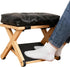 Generic Foot Rest Under Desk, Small Wooden Footstool, Double Layer Ergonomic Foot Stool,