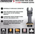 Arrow OSCELEC1-EK 4-Piece Oscillating Tool Accessory Kit for Drywall, PVC, Wood, Includes 2 Japanese Tooth Blades, 1 Standard Blade and 1 Titanium Coated Blade, Universal, Fits Most Multitools