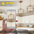 Ascher Dimmable Vintage LED Edison Bulbs, 4 Pack, 6W, Equivalent 60W, Bright Daylight White 4000K, E26 Base