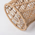 Bulb Woven Paper Rope Lamp Shade Pendant Light Cover Guard Decorative Retro Rustic Boho Lampshade for Home Living Room