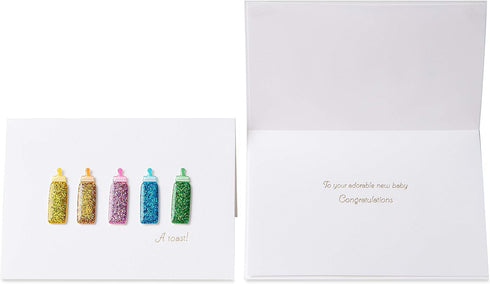 Papyrus Baby Shower Cards, Congratulations (3-Count)